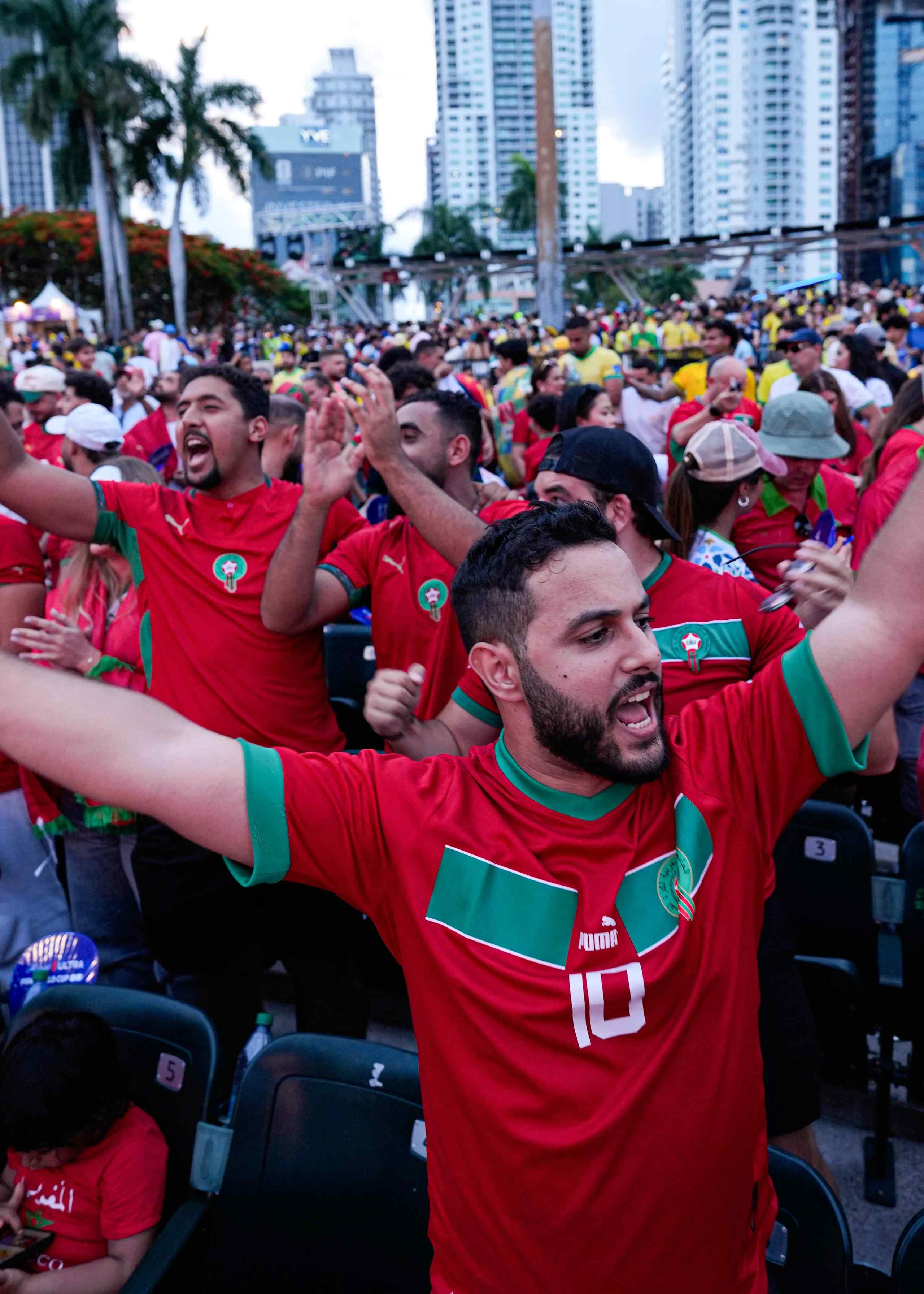 Morocco fan